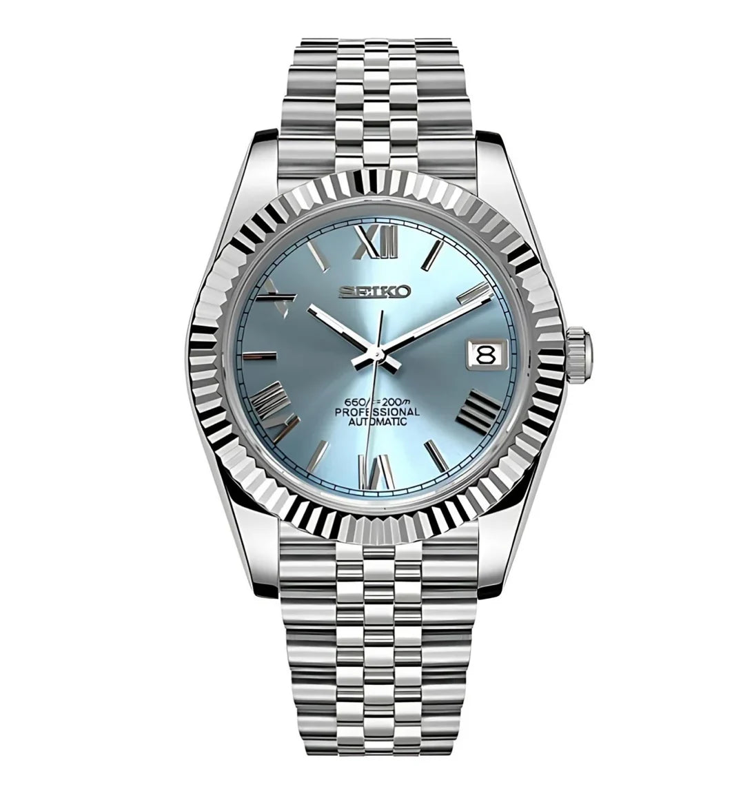 SEIKOJUST ICE BLUE ROMAN