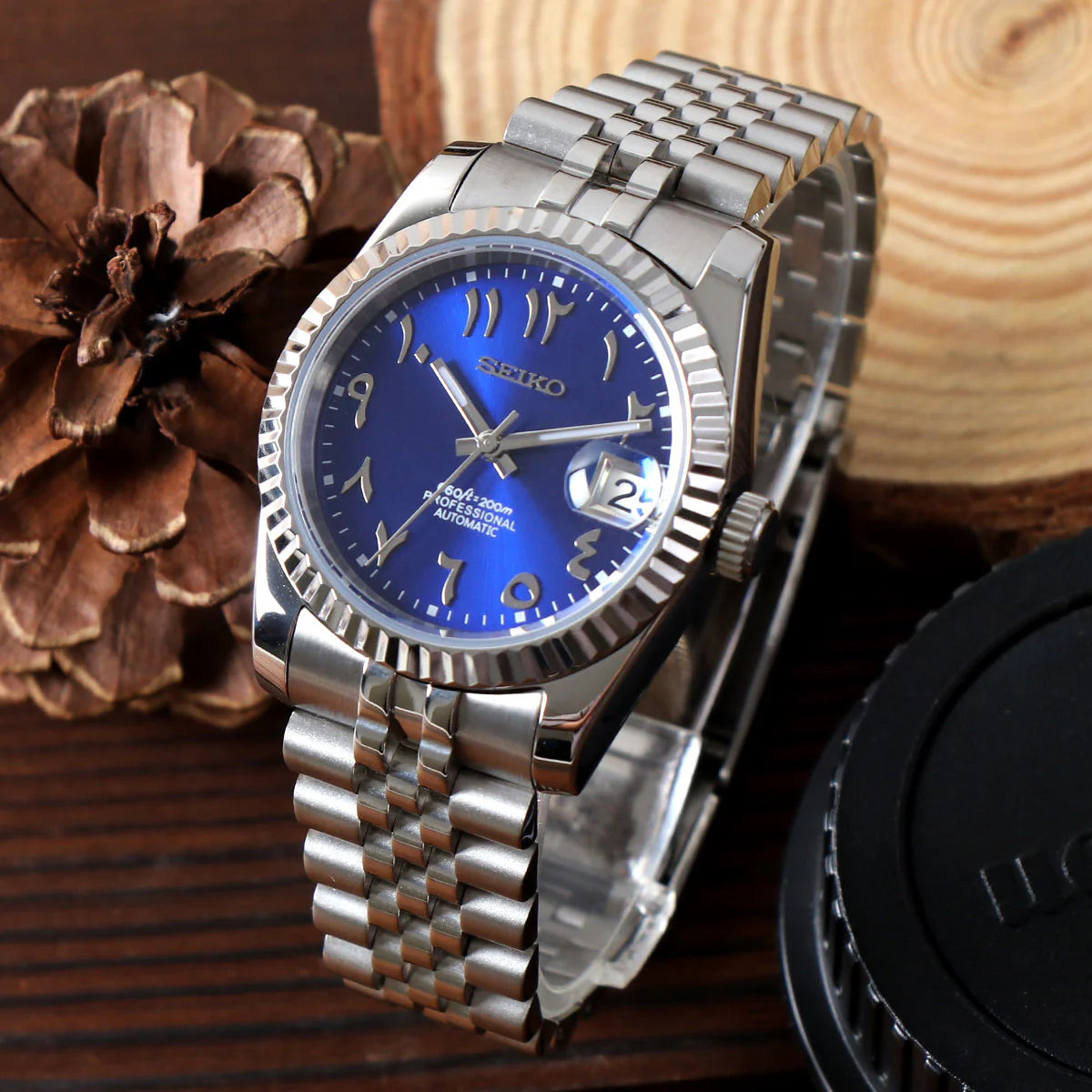 SEIKOJUST ROYAL BLUE ARABIC