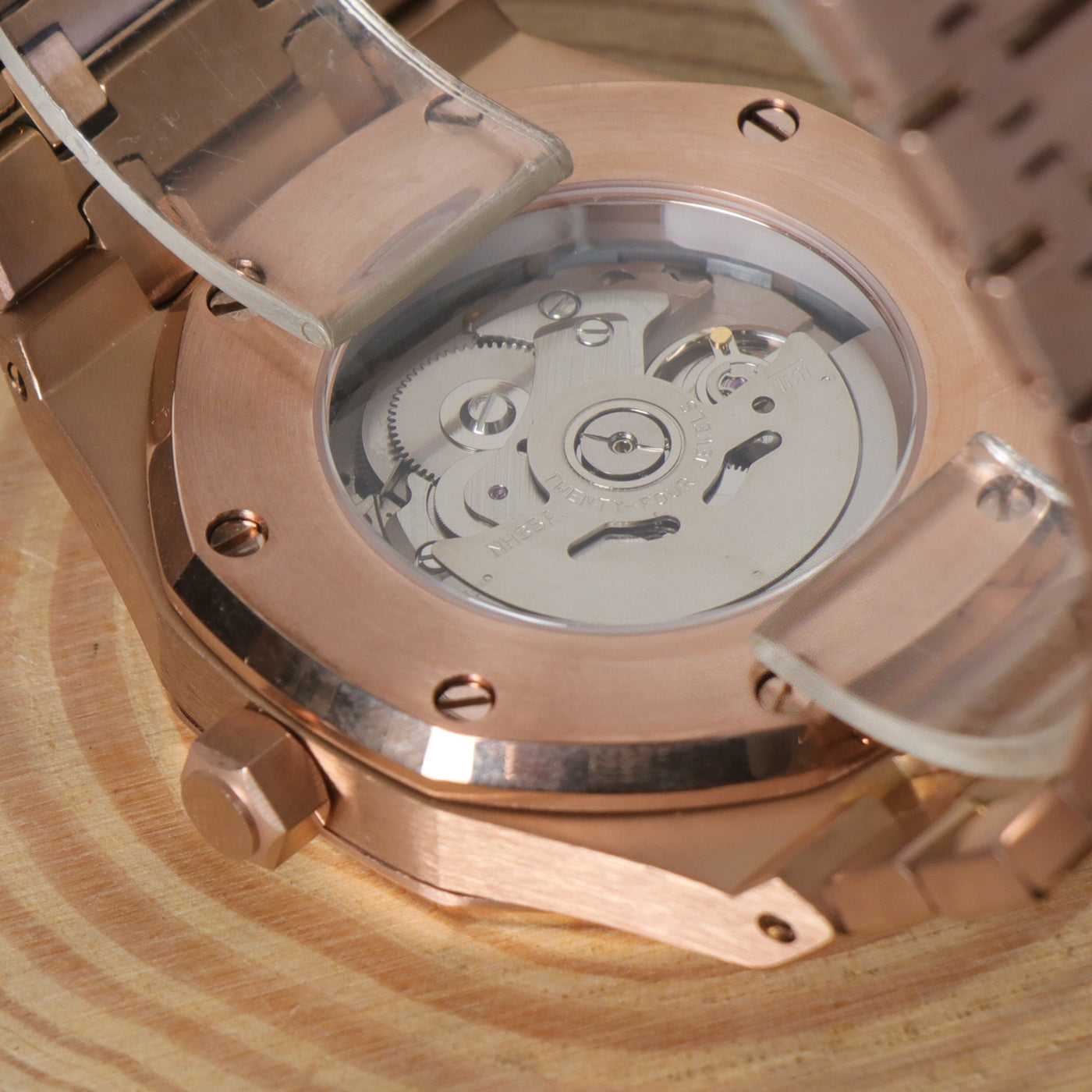 ROYAL SEIKOAK ROSE GOLD BLACK