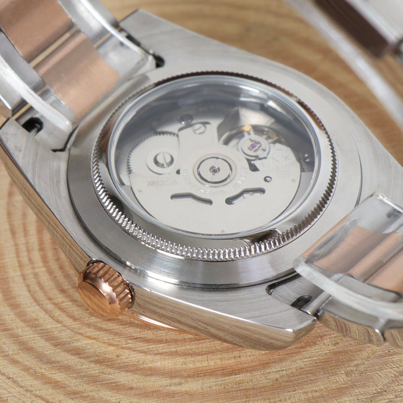 SEIKOJUST CHOCOLATE ROMAN (TWO-TONE)