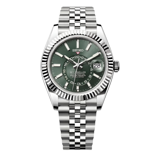SEIKOJUST SKY-DWELLER GREEN