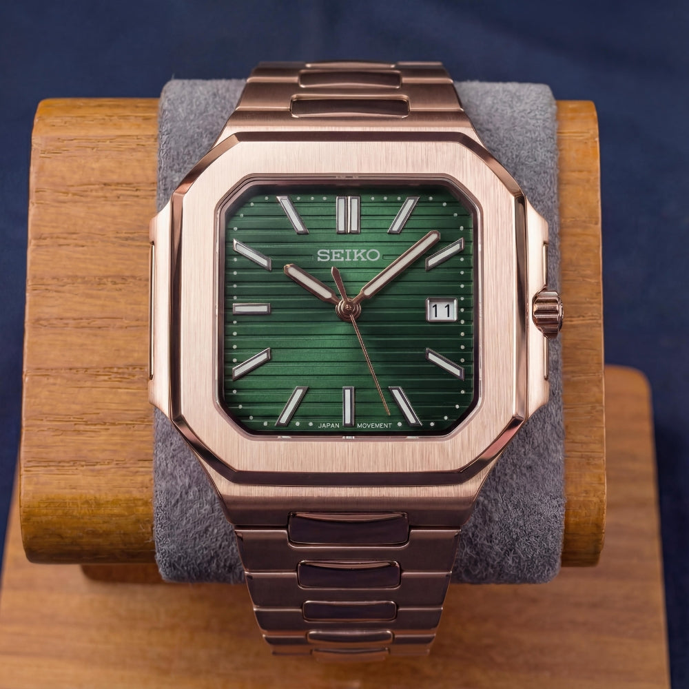 SEIKUBITUS ROSE GOLD GREEN