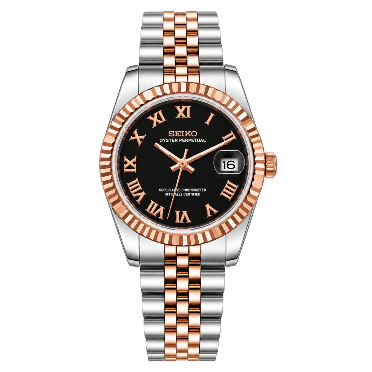 LADYJUST BLACK ROMAN (TWO TONES)