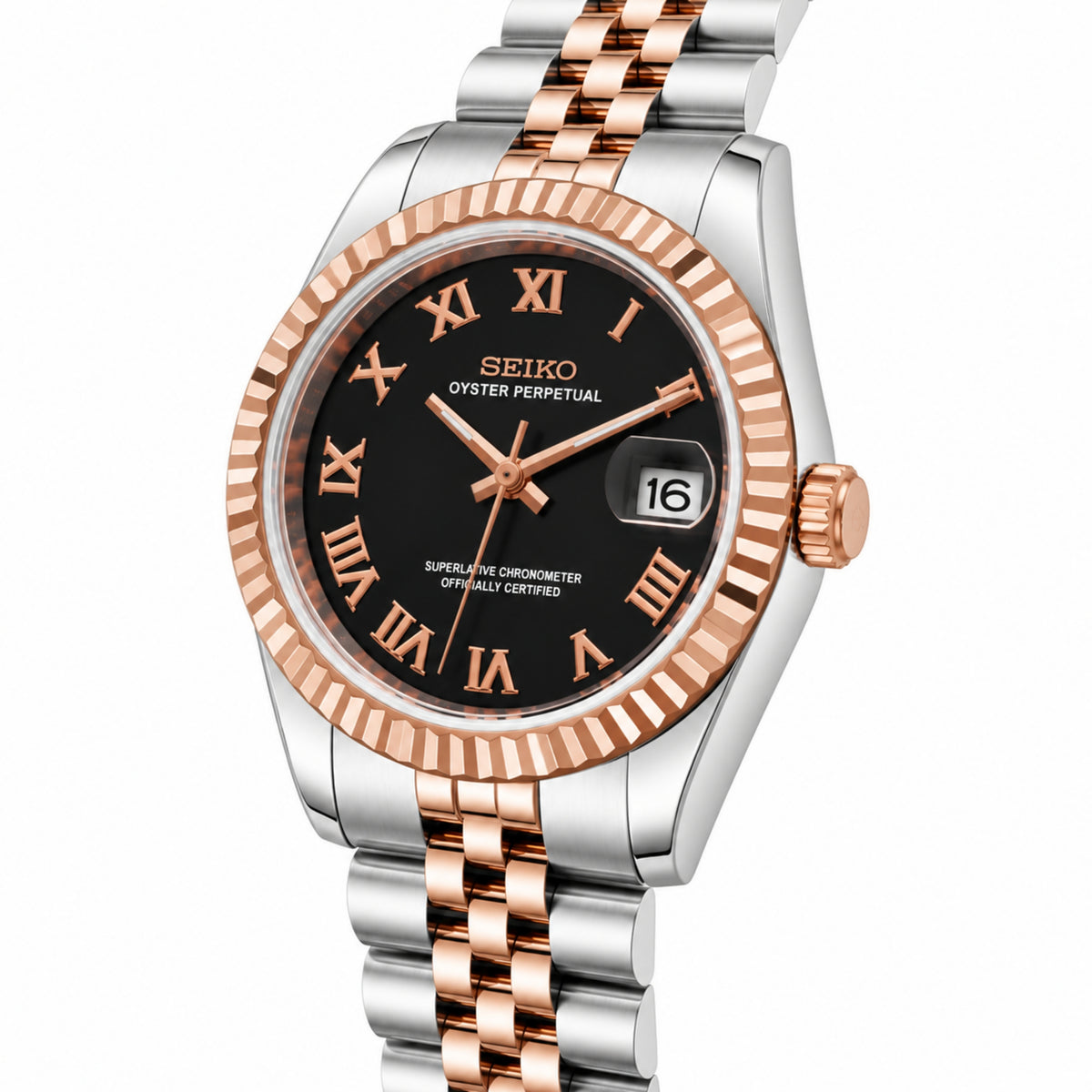 LADYJUST BLACK ROMAN (TWO TONES)