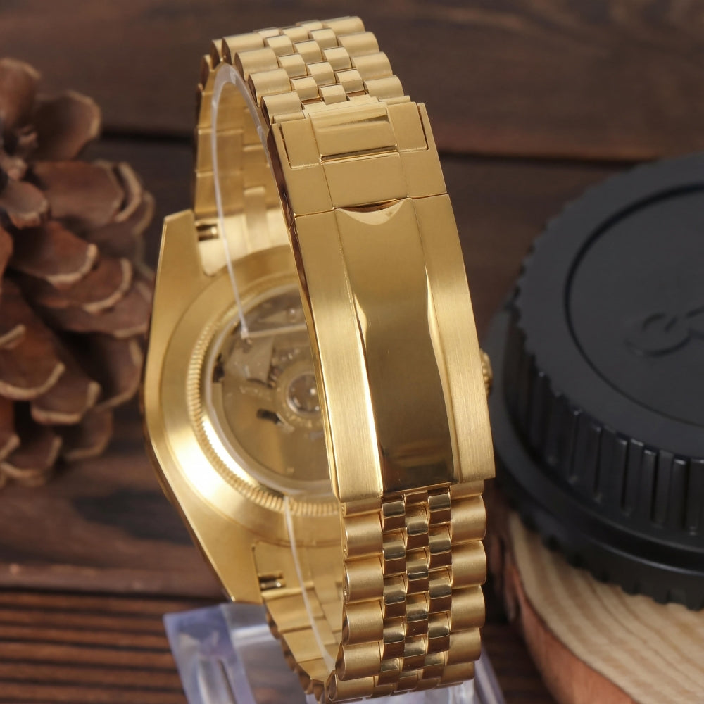 SEIKOJUST SKY-DWELLER WHITE (GOLD)