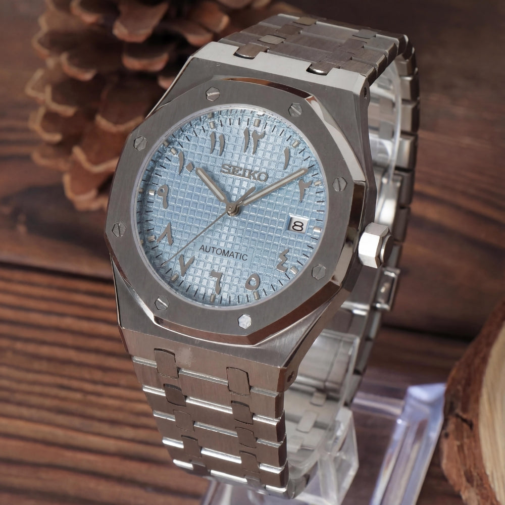 ROYAL SEIKOAK ICE BLUE ARABIC