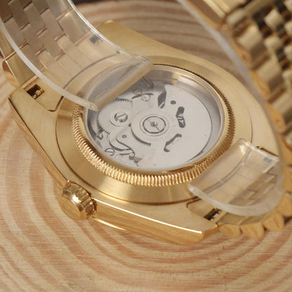 SEIKOJUST SKY-DWELLER WHITE (GOLD)