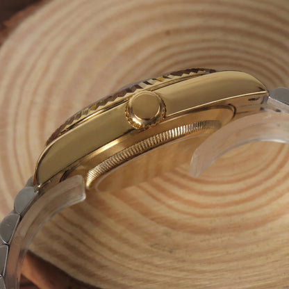 SEIKOJUST SKY-DWELLER WHITE (GOLD)