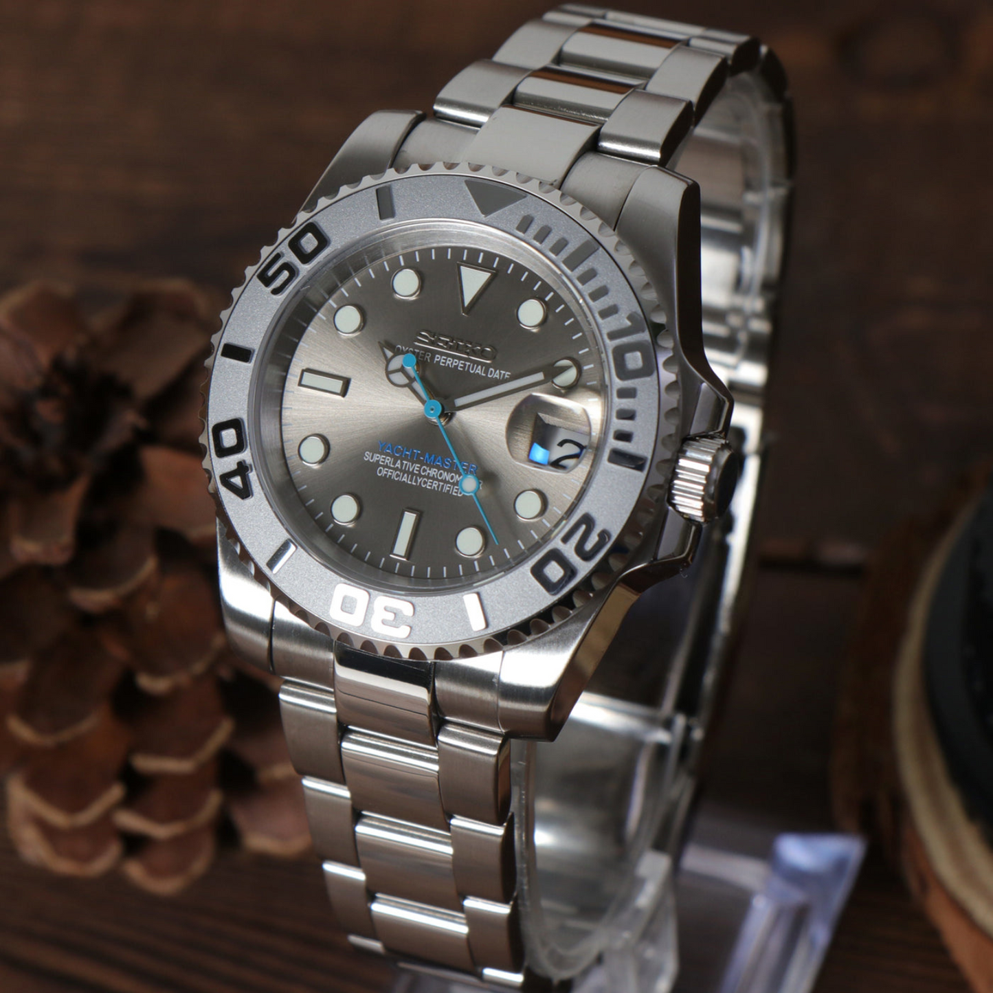 SEIKOMARINER SILVER