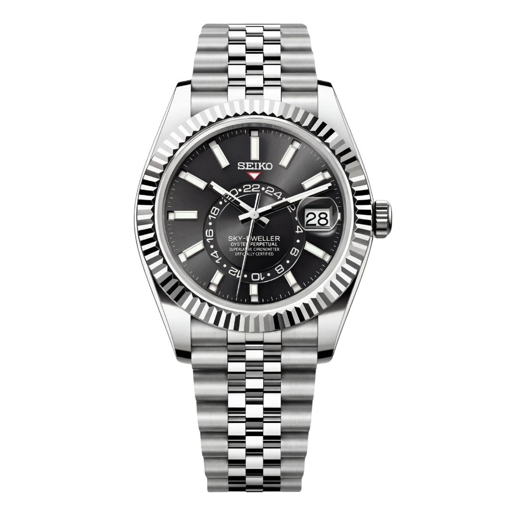 SEIKOJUST SKY-DWELLER BLACK