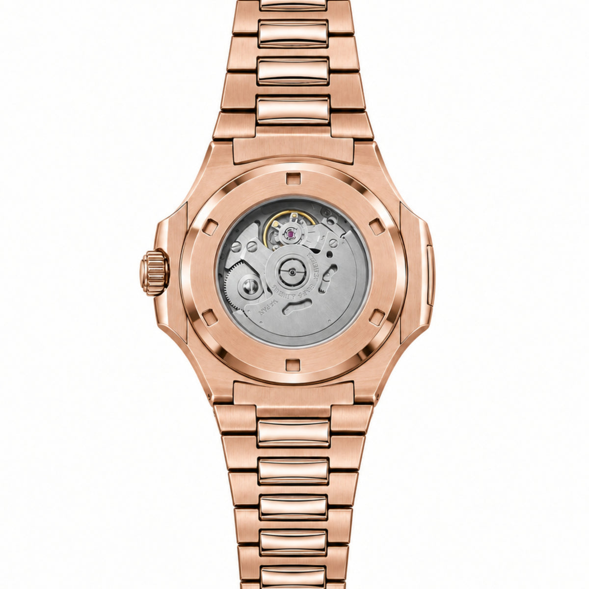 NAUTIKO ROSE GOLD TIFFANY BLUE