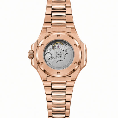 NAUTIKO ROSE GOLD TIFFANY BLUE
