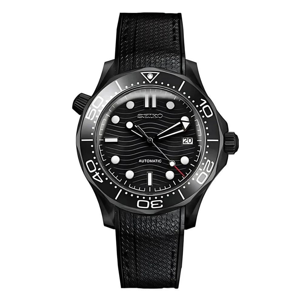 SEIKOMASTER BLACK TRIPLE BLACK