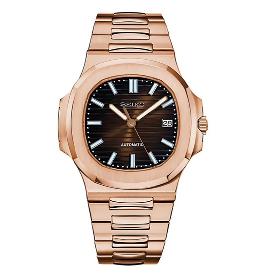 NAUTIKO ROSE GOLD BROWN
