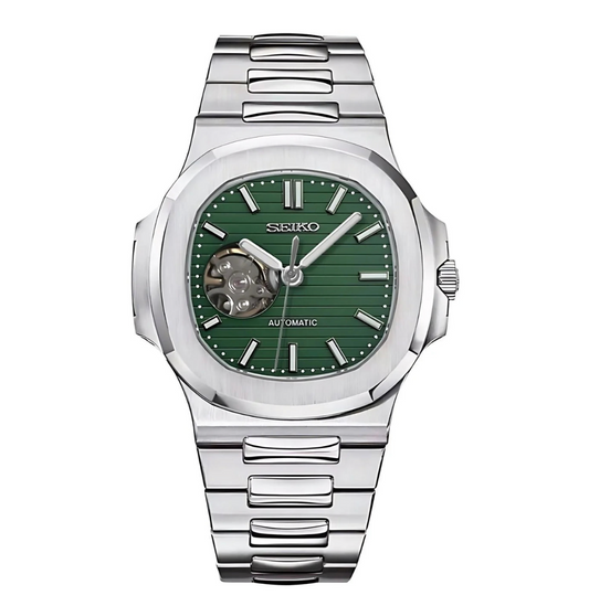NAUTIKO OLIVE GREEN OPEN MOVEMENT