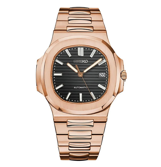 NAUTIKO ROSE GOLD BLACK