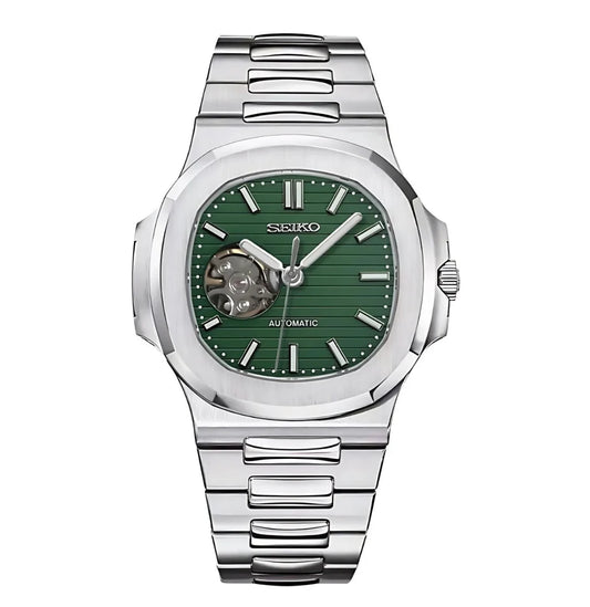 NAUTIKO OLIVE GREEN OPEN MOVEMENT
