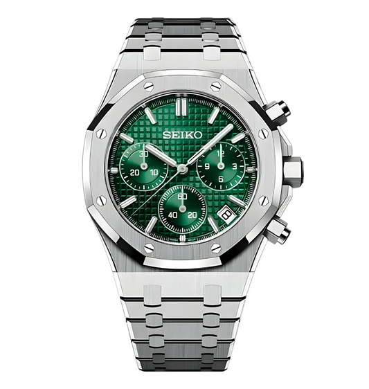 ROYAL SEIKOAK CHRONO GREEN