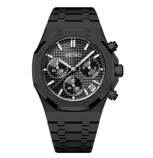 ROYALE SEIKOAK CHRONO TRIPLE BLACK
