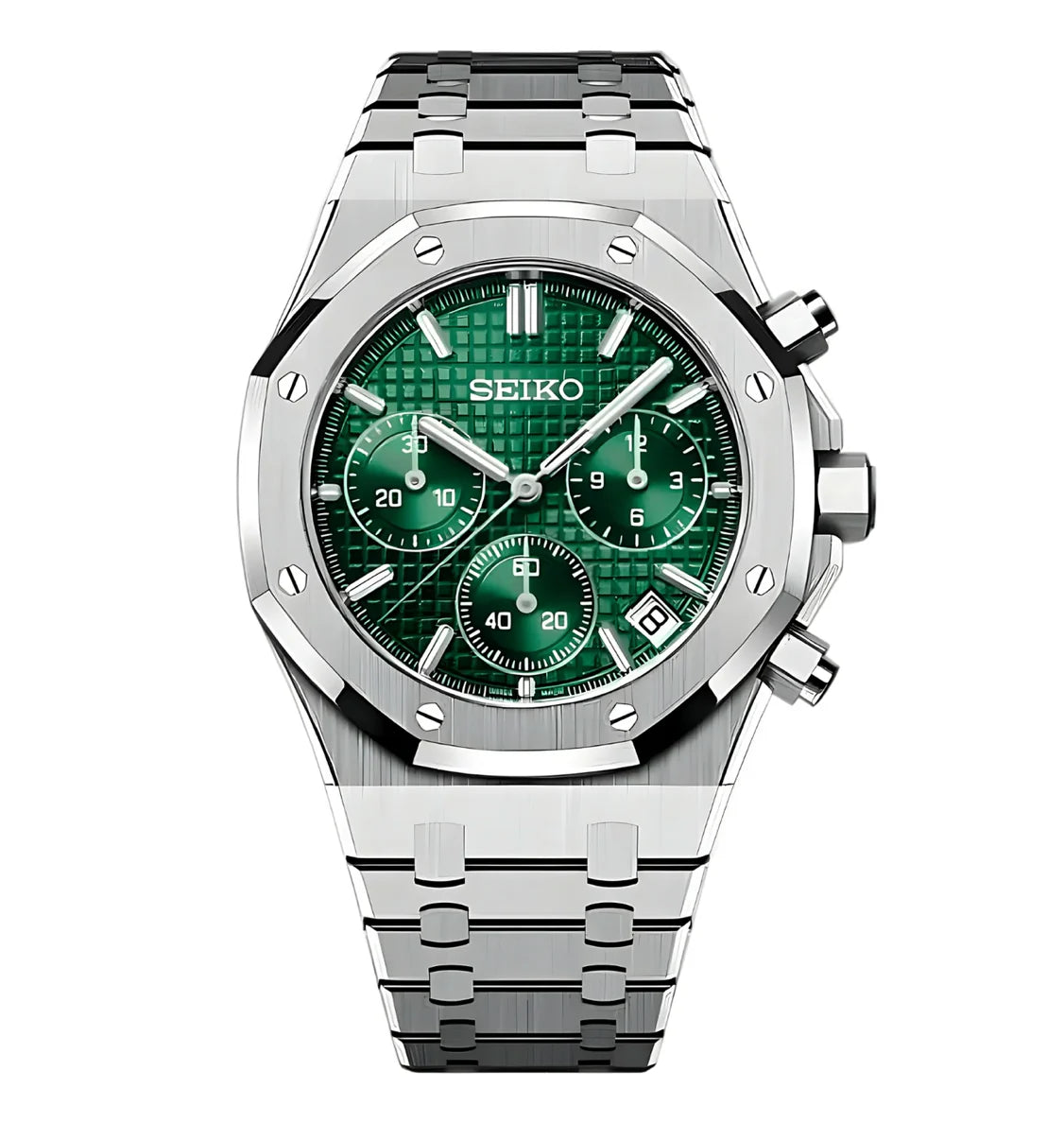 ROYAL SEIKOAK CHRONO GREEN