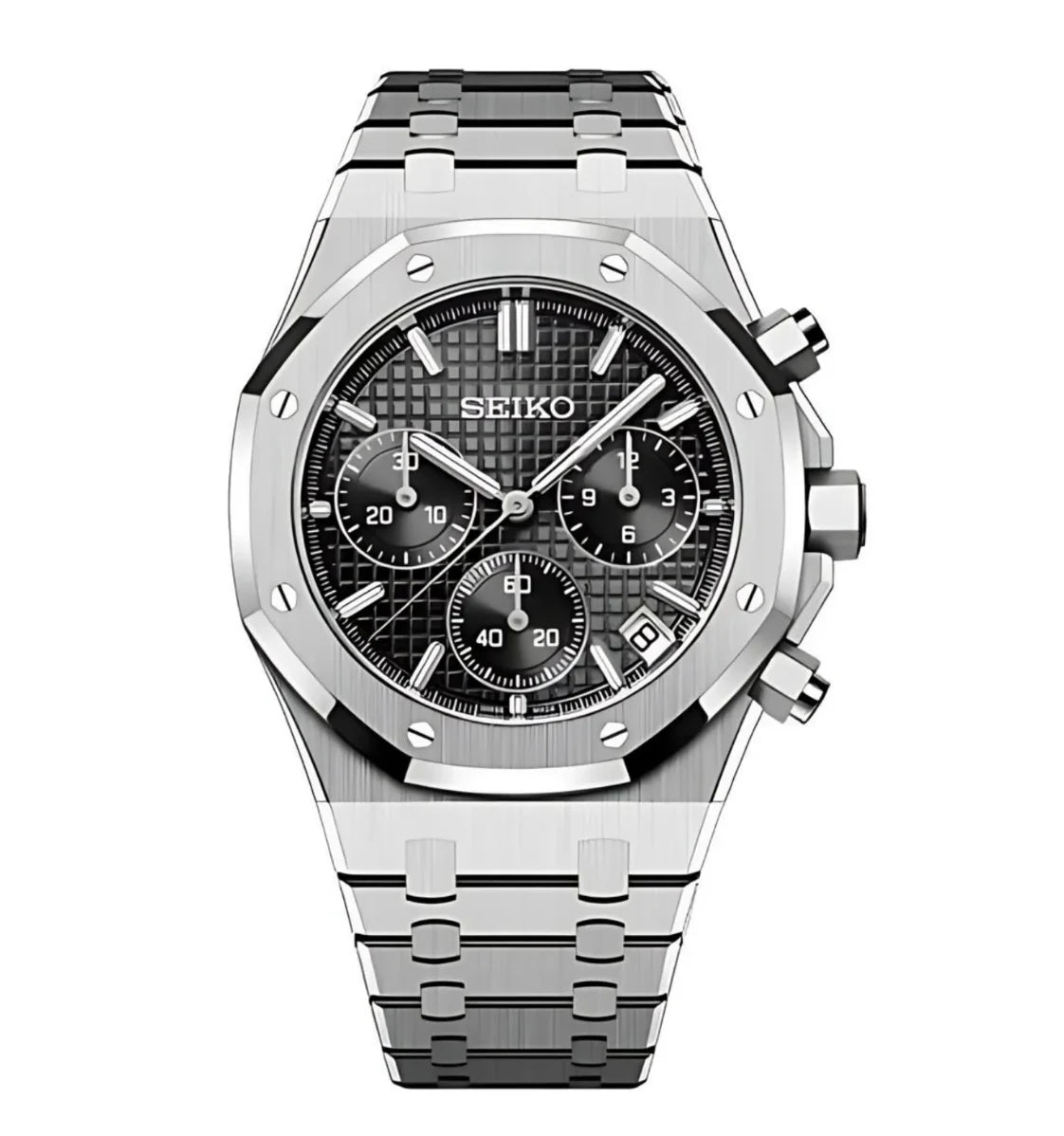 ROYAL SEIKOAK CHRONO BLACK