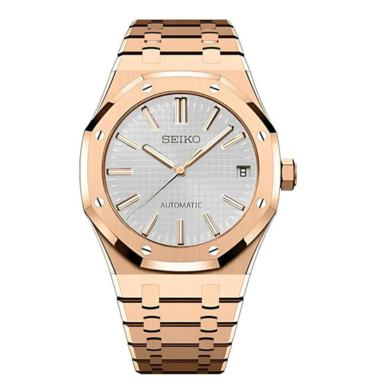ROYAL SEIKOAK ROSE GOLD WHITE