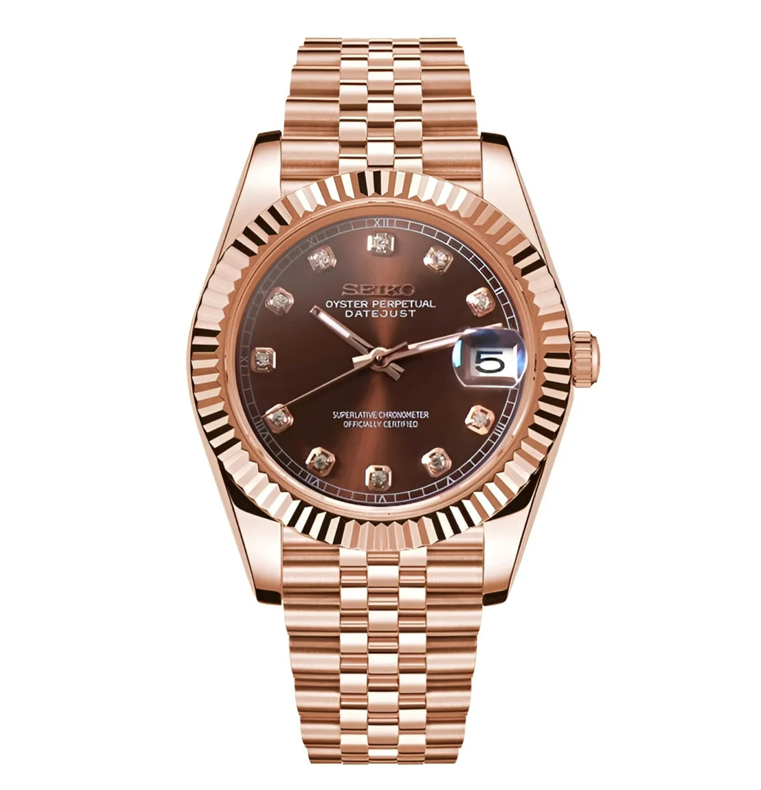 SEIKOJUST CHOCOLATE CRYSTALS ROSE GOLD