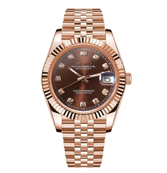 SEIKOJUST CHOCOLATE CRYSTALS ROSE GOLD