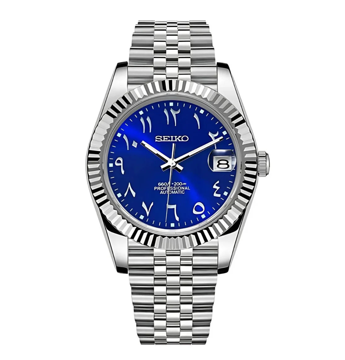 SEIKOJUST ROYAL BLUE ARABIC