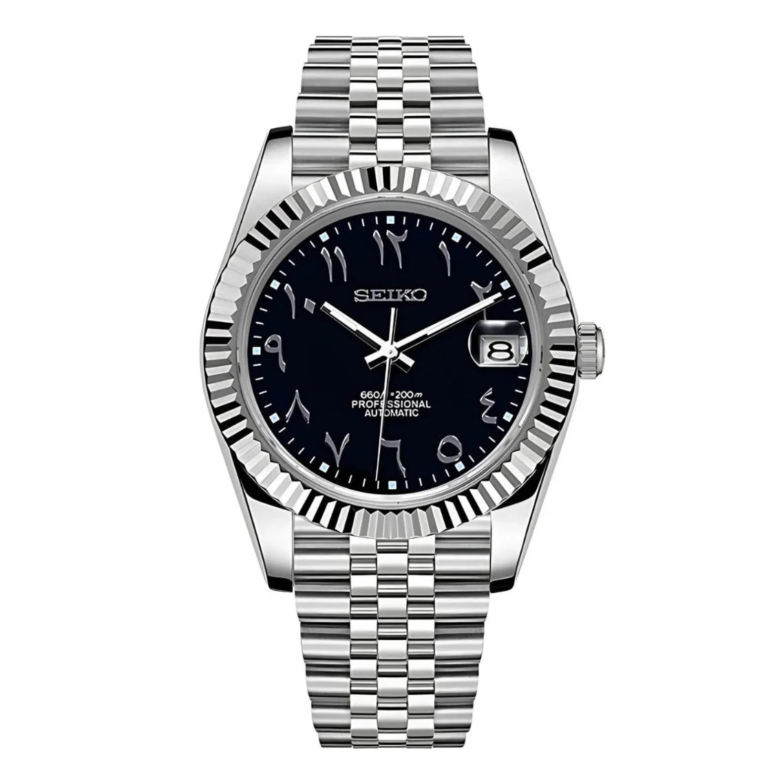 SEIKOJUST BLACK ARABIC