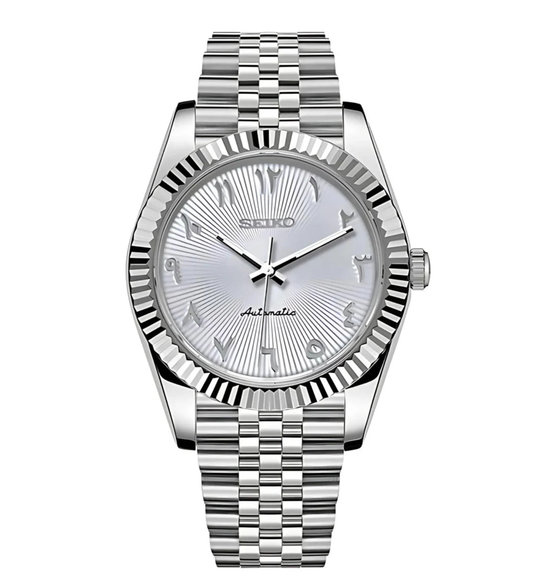 SEIKOJUST WHITE ARABIC TEXTURED
