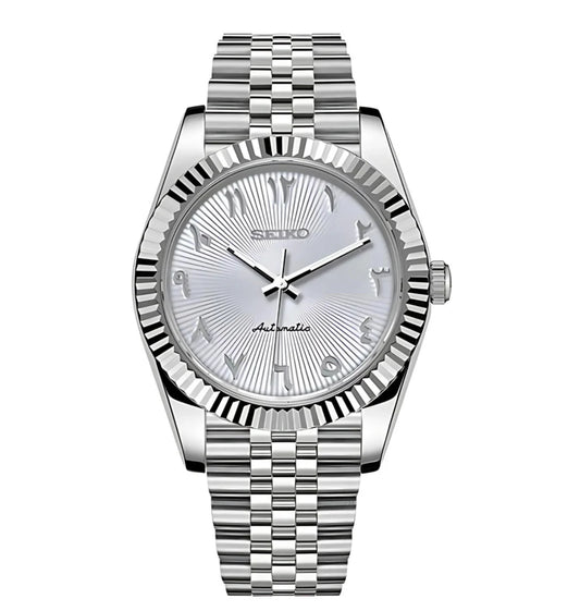 SEIKOJUST WHITE ARABIC TEXTURED