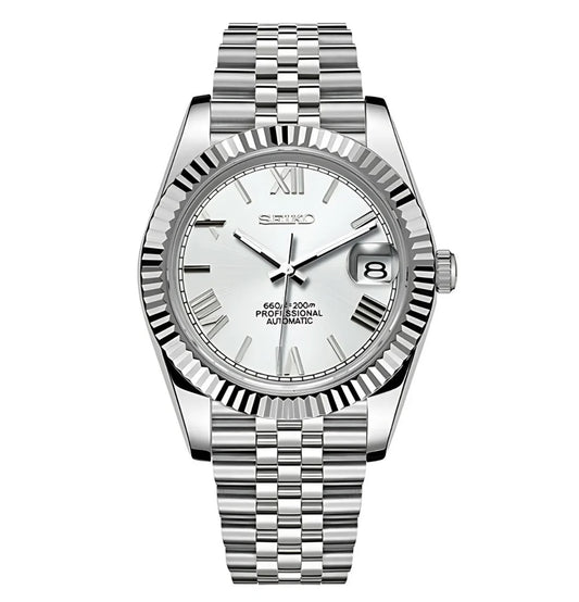 SEIKOJUST ROMAN SILVER