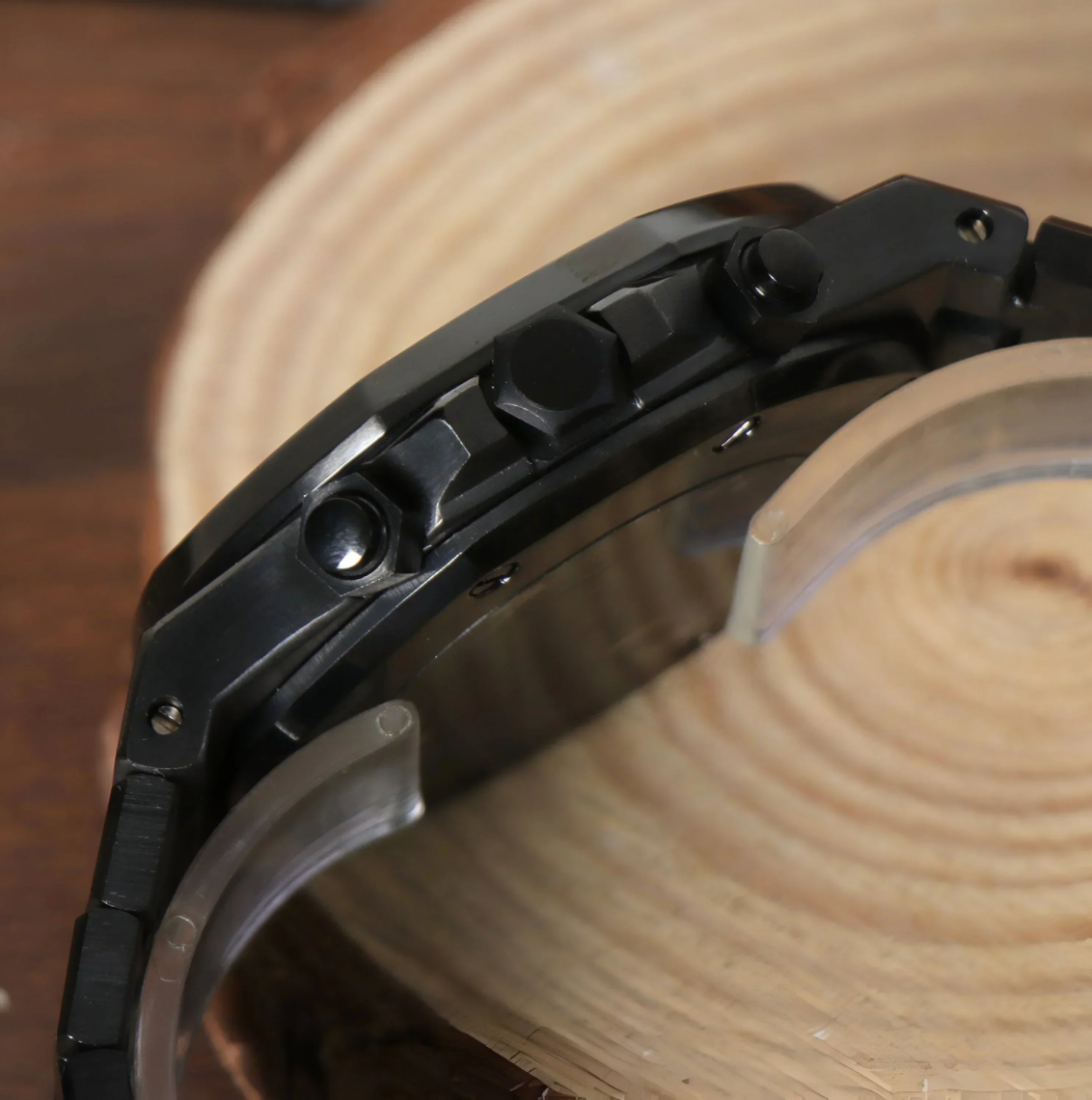 ROYALE SEIKOAK CHRONO TRIPLE BLACK