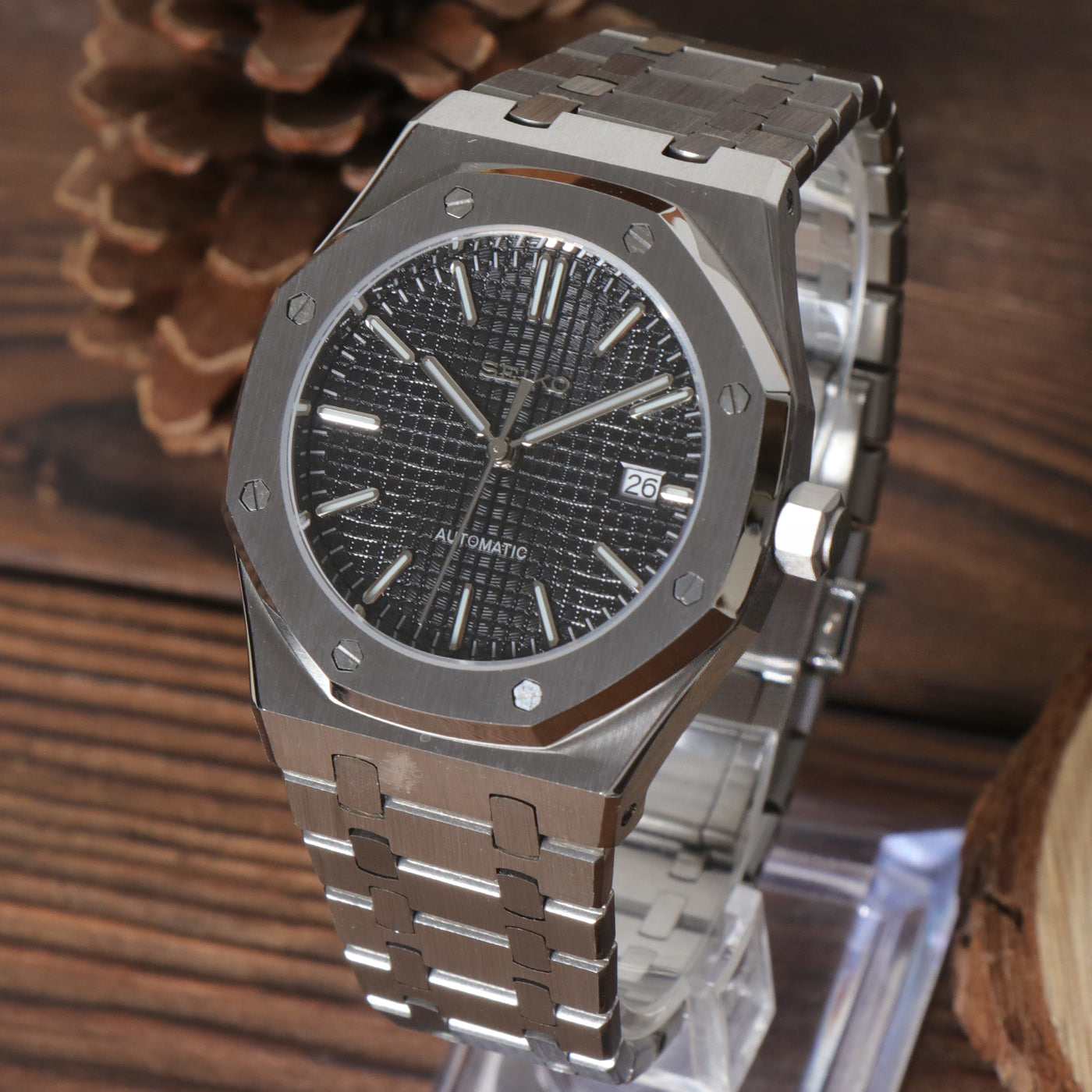 ROYAL SEIKOAK CHRONO BLACK