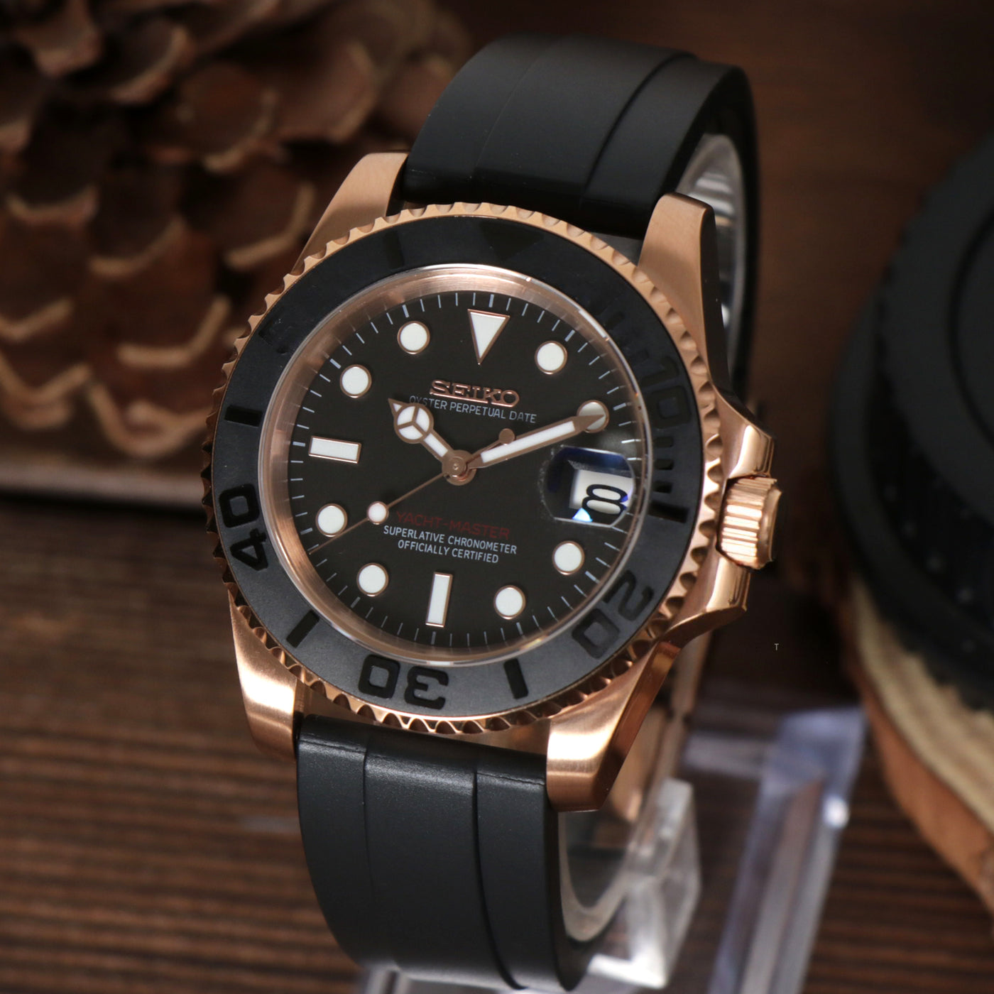 SEIKOMARINE ROSE GOLD