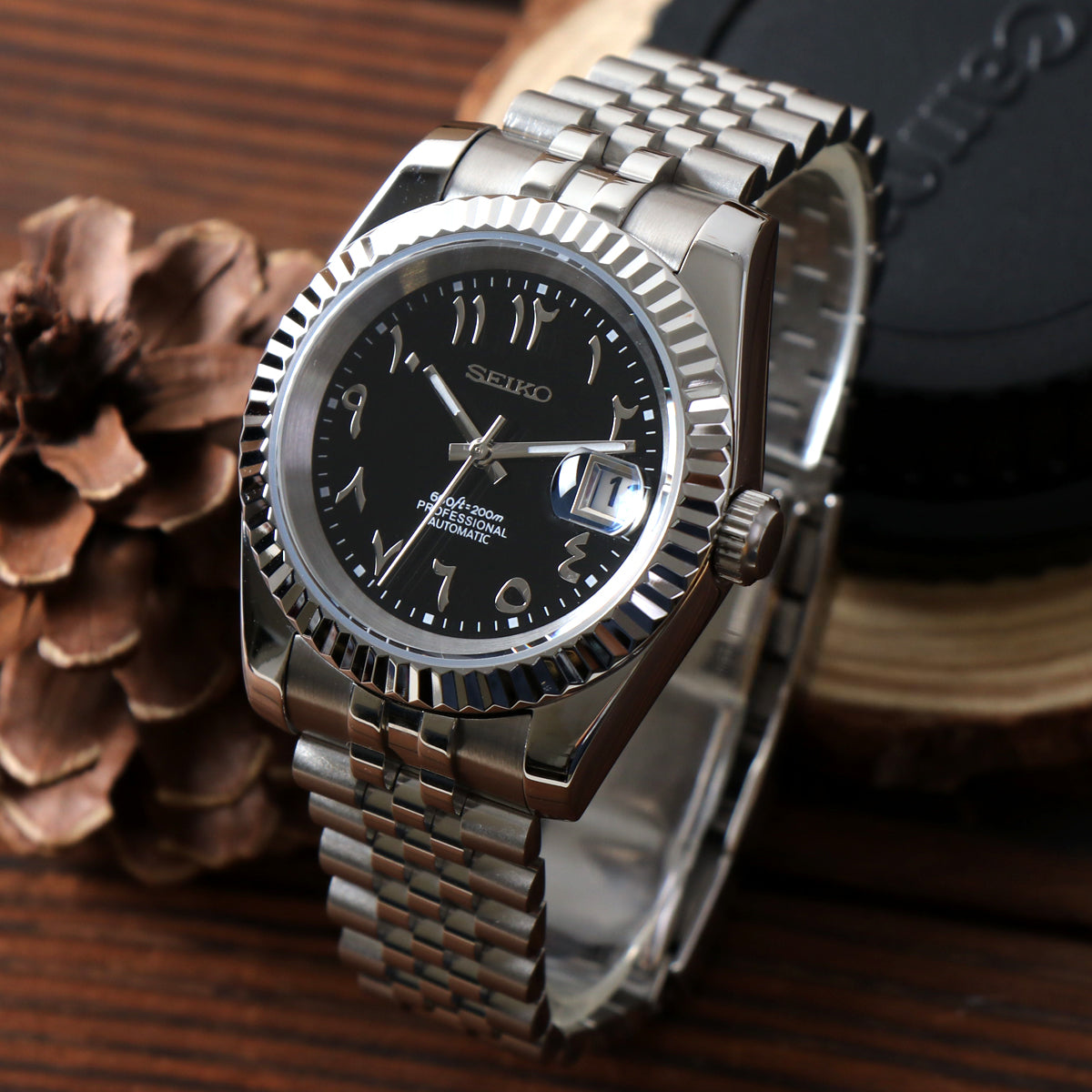 SEIKOJUST BLACK ARABIC
