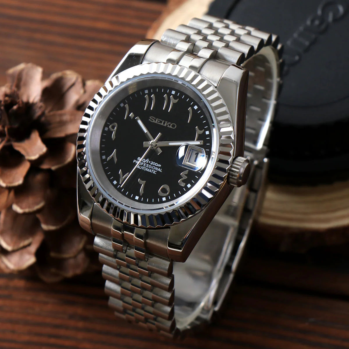 SEIKOJUST BLACK ARABIC