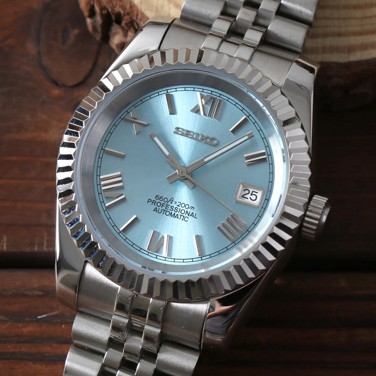 SEIKOJUST ICE BLUE ARABIC