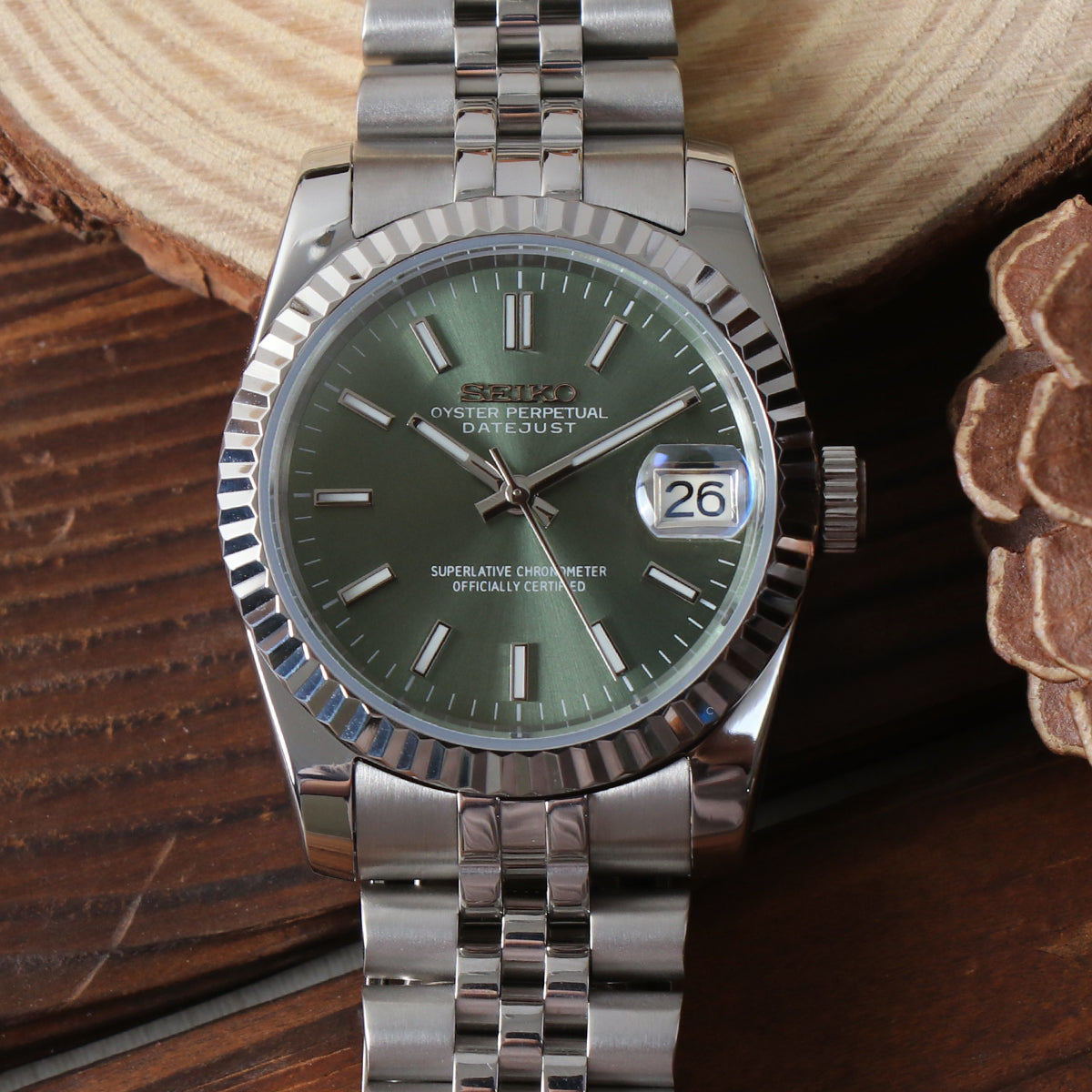 SEIKO JUST MINT GREEN