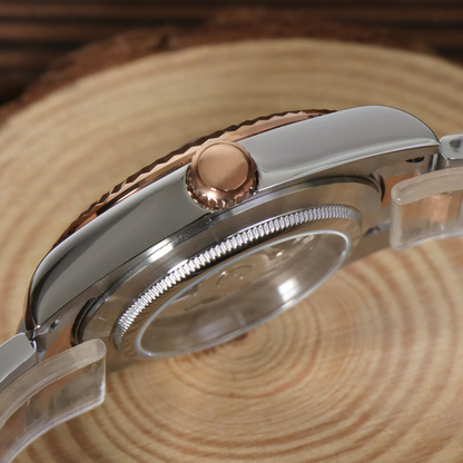 SEIKOJUST CHOCOLATE ROMAN (TWO-TONE)