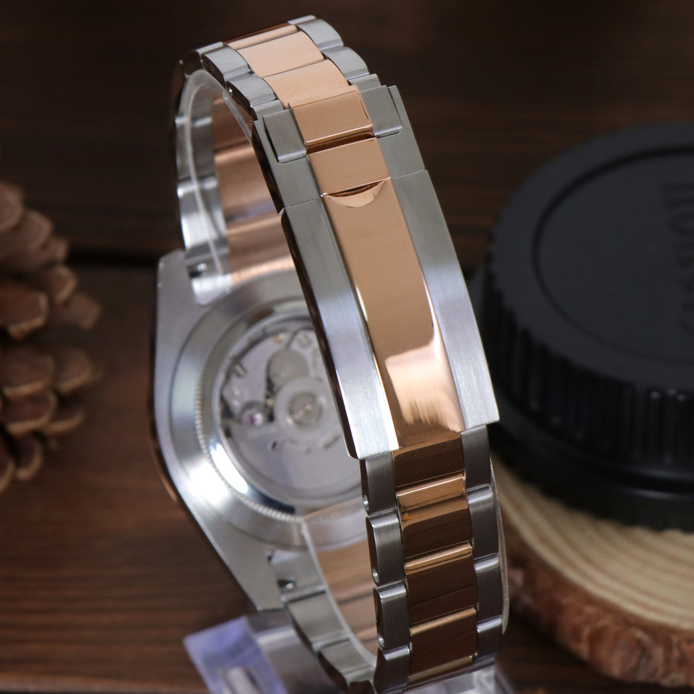 SEIKOJUST CHOCOLATE ROMAN (TWO-TONE)