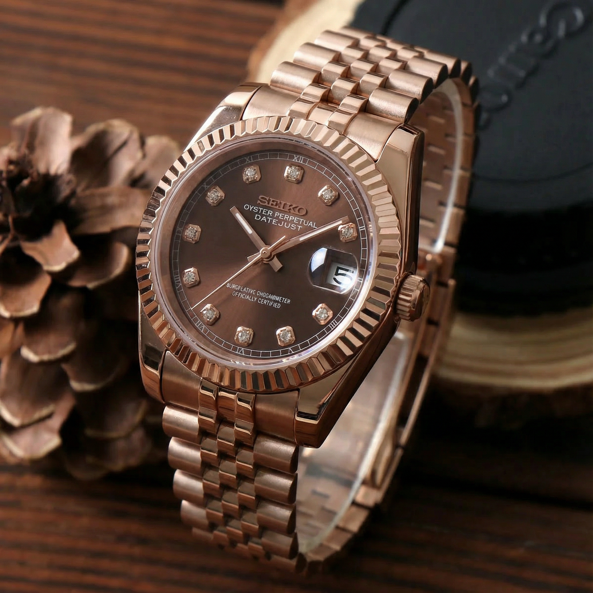 GOLDチョコポップ SEIKOJUST CHOCOLATE CRYSTALS ROSE GOLD – ModyTime
