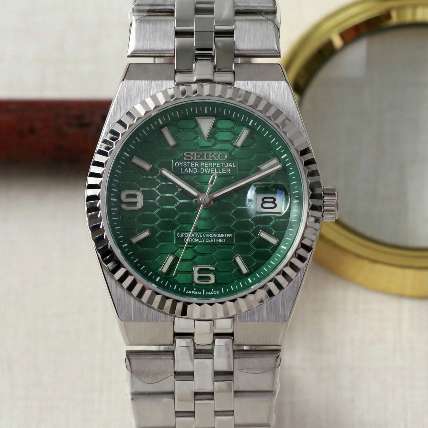 SEIKO-DWELLER GREEN