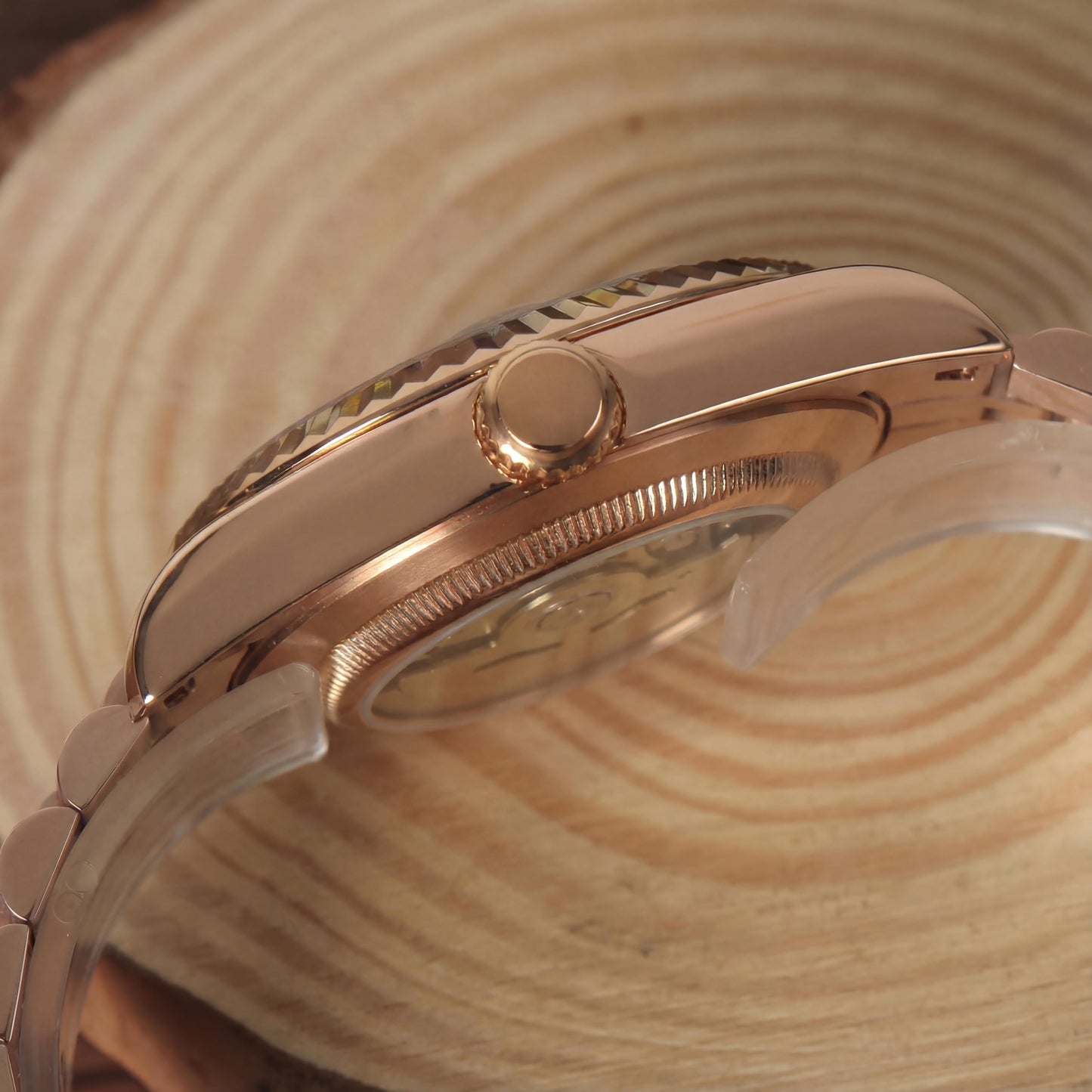 SEIKOJUST SKY-DWELLER WHITE (ROSE GOLD)